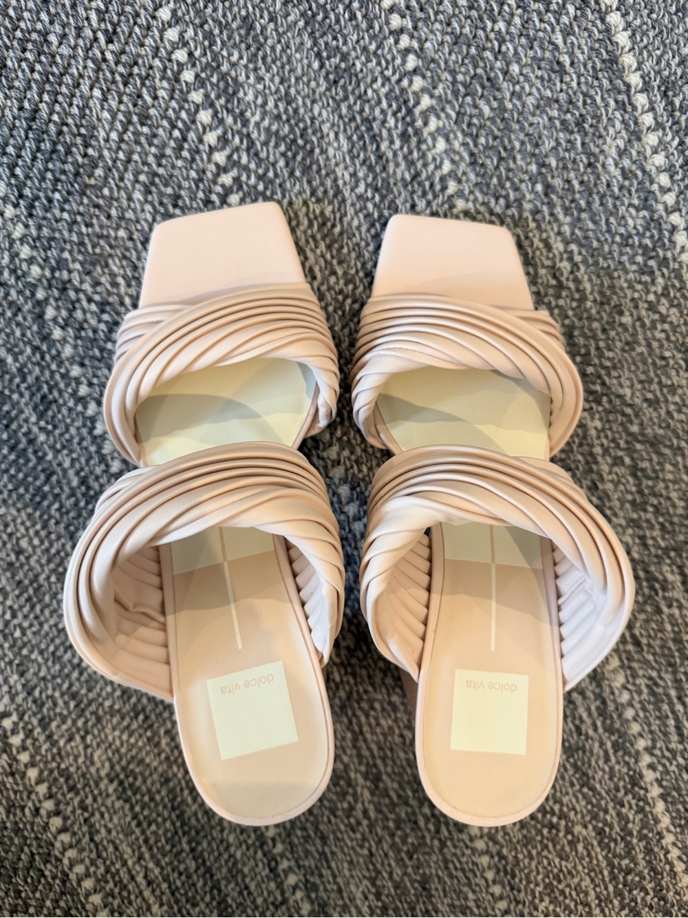 Dolce Vita light pink Pilton block heel sandal - Picture 2 of 3